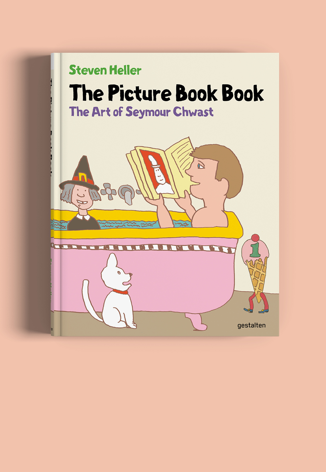Cover of &lsquo;The Picture Book Book: The Art of Seymour Chwast&rsquo;, edited by Steven Heller, published by gestalten  | The Picture Book Book | Seymour Chwast | STIRworld