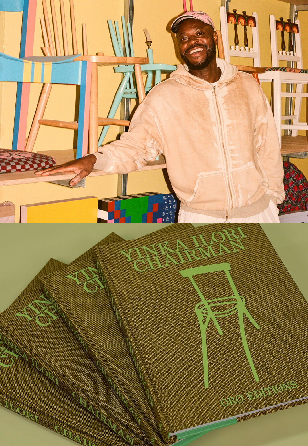 Multidisciplinary British designer Yinka Ilori&rsquo;s first monograph, &lsquo;Chairman&rsquo;, collects his chair designs from 2006 &ndash; 2023 | Chairman | Yinka Ilori | STIRworld