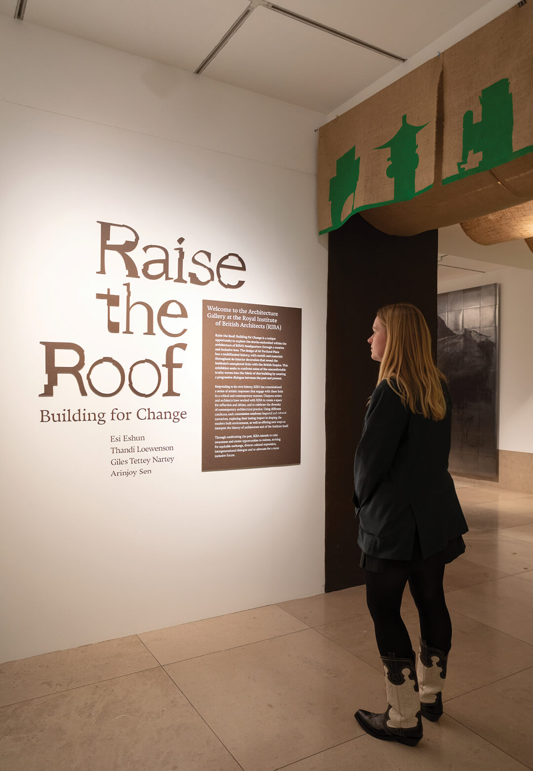 Raise the Roof: Building for Change, RIBA’s latest exhibition, sheds light on colonial iconography within its headquarters | Raise the Roof: Building for Change | RIBA | STIRworld