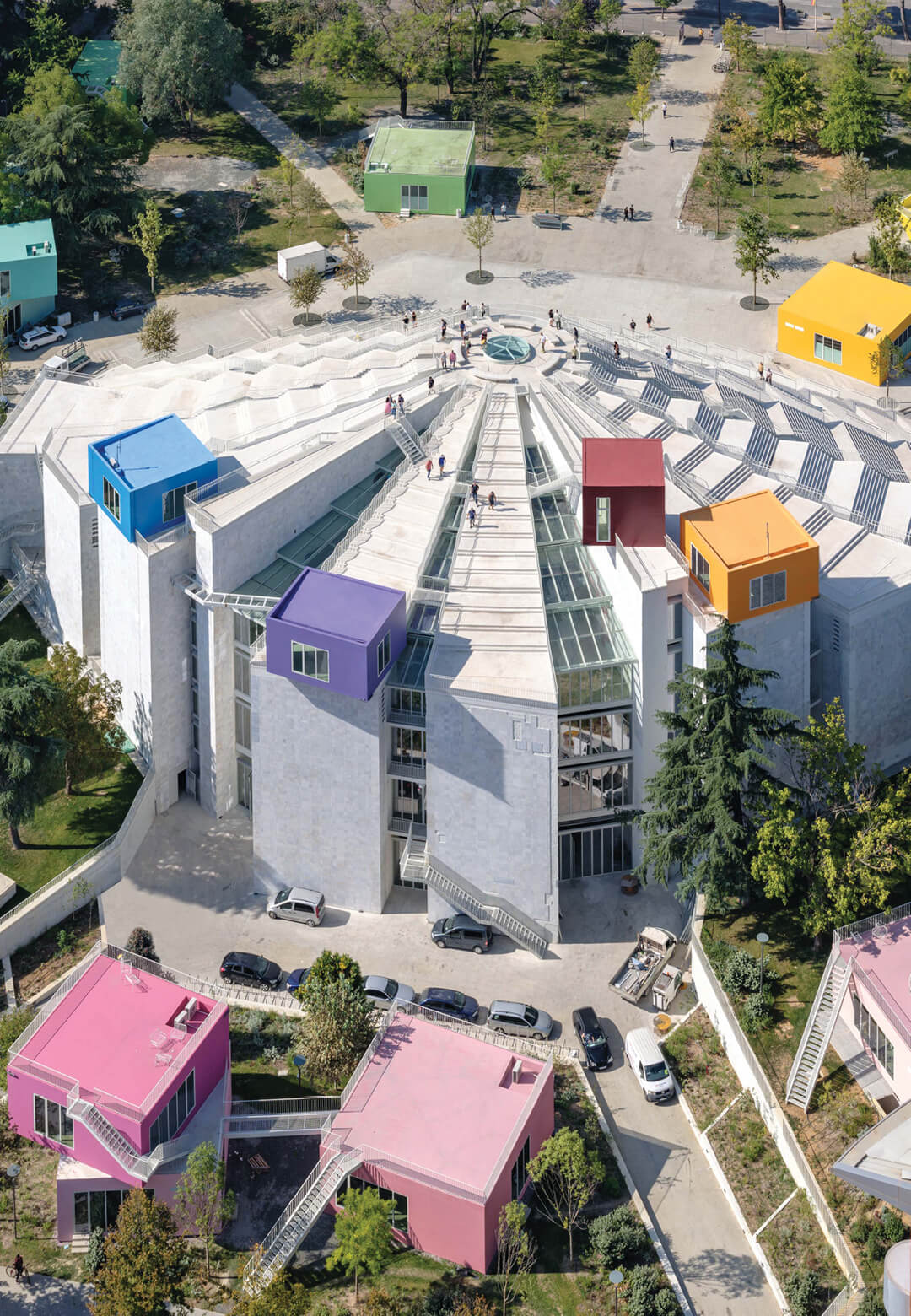 Spatial Paradox, balancing functionality and aesthetic innovation in urban landscapes| Pyramid of Tirana| MVRDV | STIRworld