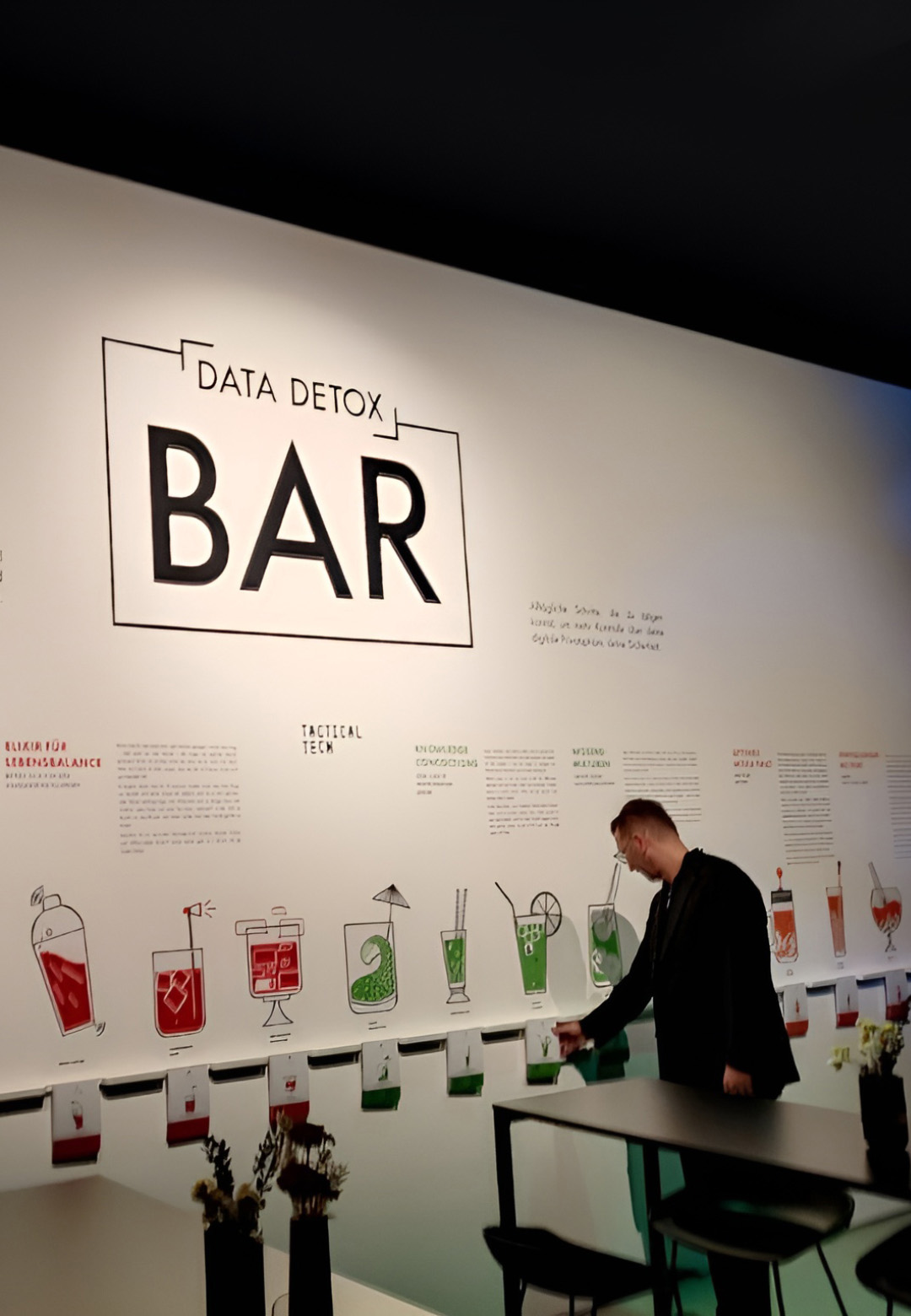 &lsquo;Data Detox Bar: AI Edition by Tactical Tech&rsquo; at Khoj&rsquo;s showcase &lsquo;Are You Human?&rsquo; | Are You Human? | Khoj International Artists' Association | STIRworld