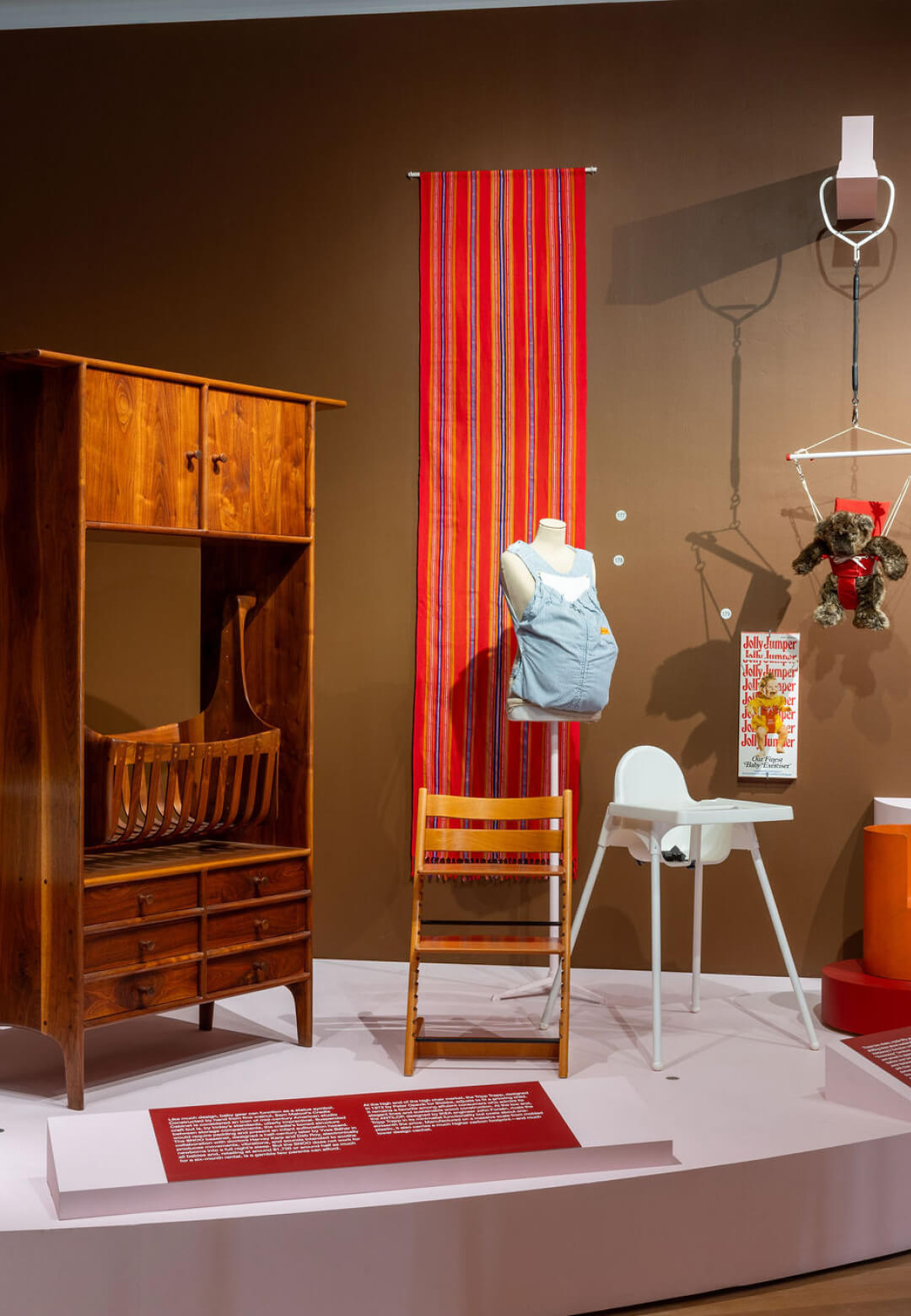 Installation view of &lsquo;Designing Motherhood: Things That Make and Break Our Births&rsquo; at the Museum of Arts and Design, New York | Designing Motherhood | Museum of Arts and Design | STIRworld