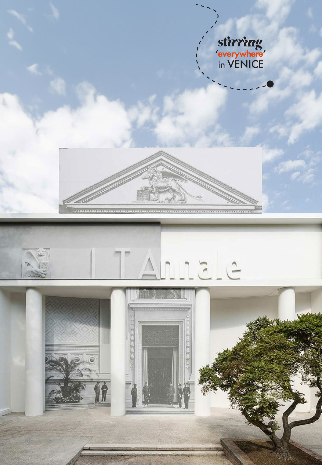 The Disquieted Muses: When La Biennale di Venezia Meets History, exhibition, The Venice Biennale Central Pavilion facade, 2020 | Venice Art Biennale | Italy | STIRworld