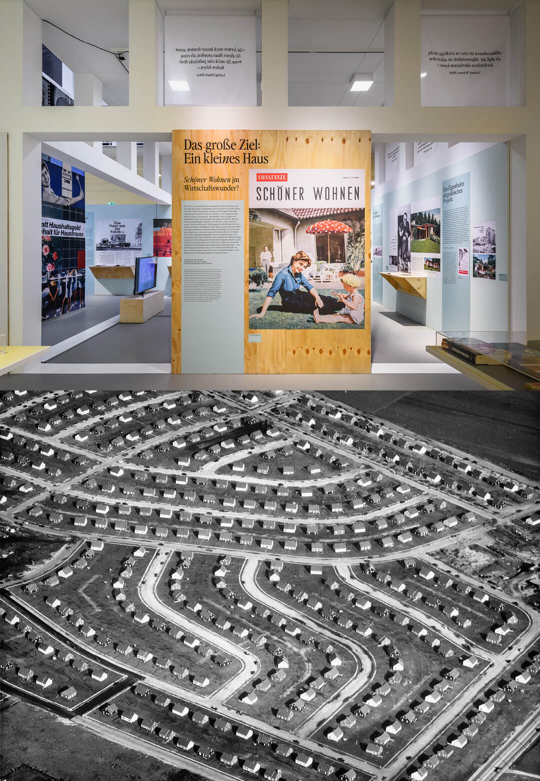 &lsquo;SUBURBIA: Living the Dream &ndash; Overthinking the Housing Crisis&rsquo; at Deutsches Architekturmuseum probes the influence of lifestyle magazines in promoting a certain ideal based on patriarchal models | SUB