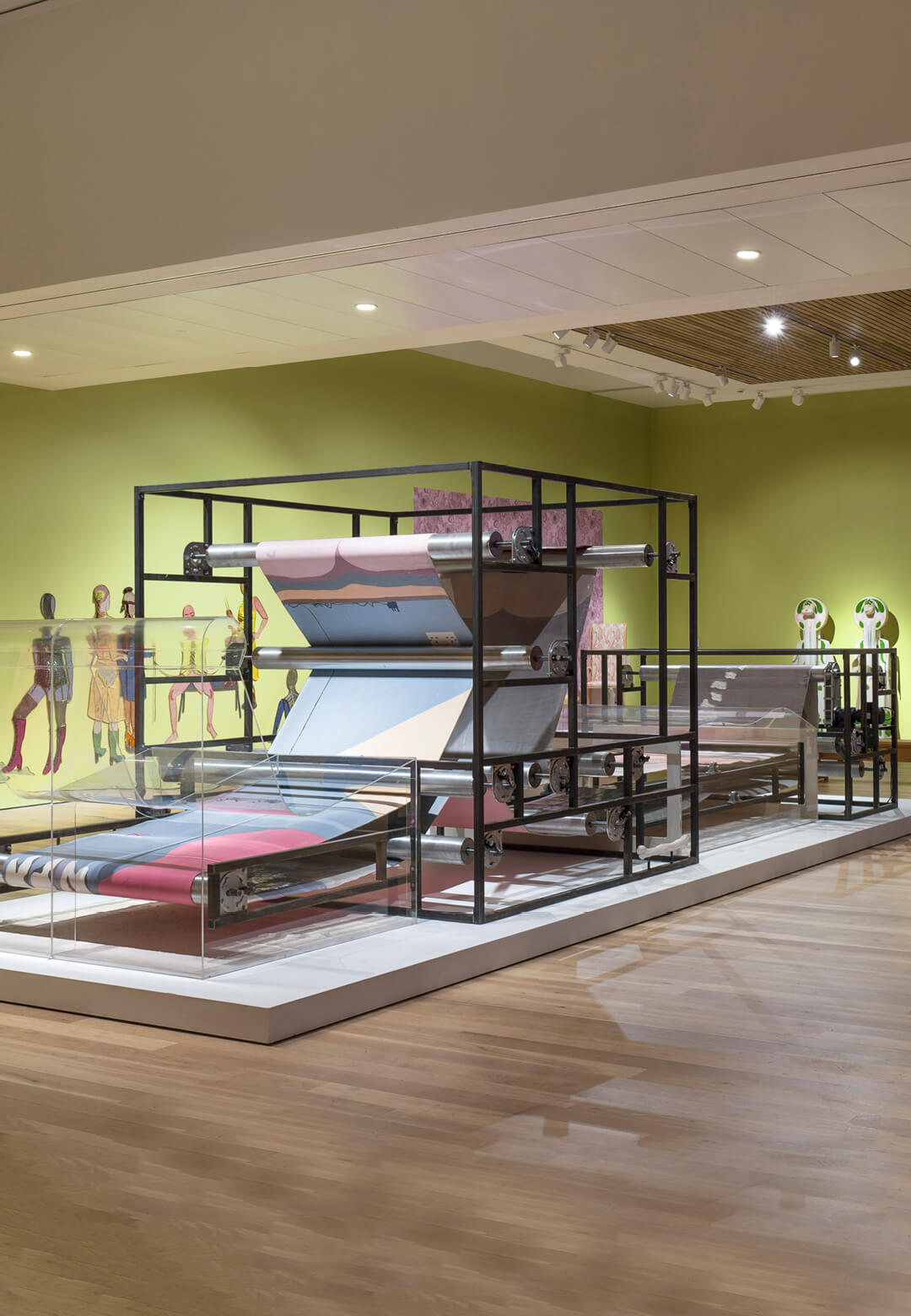 Material Worlds: Contemporary Artists and Textiles, installation view, Mead Gallery, a Hayward Gallery touring exhibition | Hayward Gallery | STIRworld