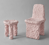 Max Lamb and 1882 Ltd. sculpt ceramic furniture for Crockery at Gallery FUMI