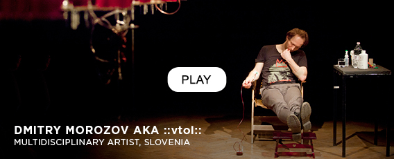 Dmitry Morozo aka ::vtol:: on beauty, absurdity and the performance in his works