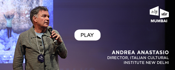 ~epilog(ue) by Andrea Anastasio on ‘Architecton’ (2025) at ADFF:STIR Mumbai 2026