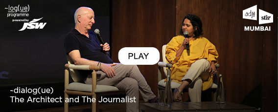 Paul Goldberger and Rupali Gupte on architectural journalism at ADFF:STIR Mumbai 2026