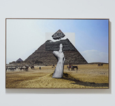 Constructing illusions with Kaleidoscope by artist JR at Galleria Continua, Beijing