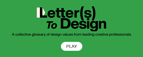 Revisiting STIR’s alphabet of global design conversations—now reframed through ‘Be The Project’.