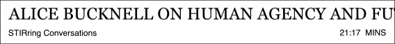 Alice Bucknell on human agency and futurity in their game worlds