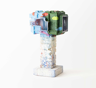 Thaddeus Wolfe’s sculptures reference Brutalist structures