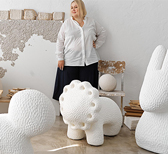 VICTORIA YAKUSHA’S 'LAND OF LIGHT' SCULPTURES ELICIT HOPE