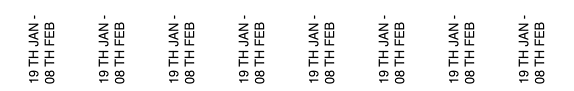 19 JAN-08 FEB