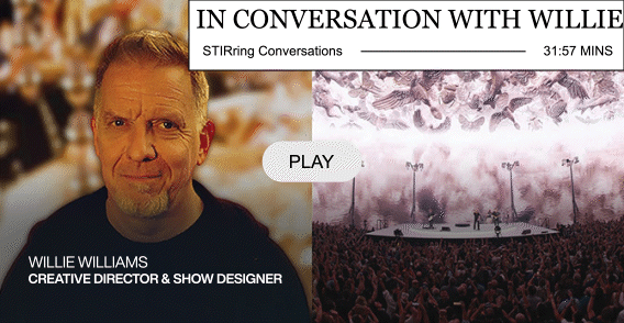 In conversation with Willie Williams on the evolution of concert visuals