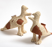 'Peach Melba' is a delectable display of ceramic artistry at the Peach Corner gallery