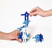 Souper Studio's playing blocks are physical manifestations of 'building unity'