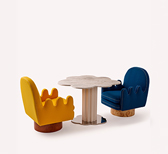 Merve Kahraman's products pursue a balance of play, function and personality