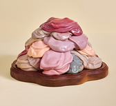 'Strange Friends': A vitrine of eight table-top items that complement each other