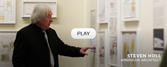 Steven Holl on ‘Drawing as Thought’