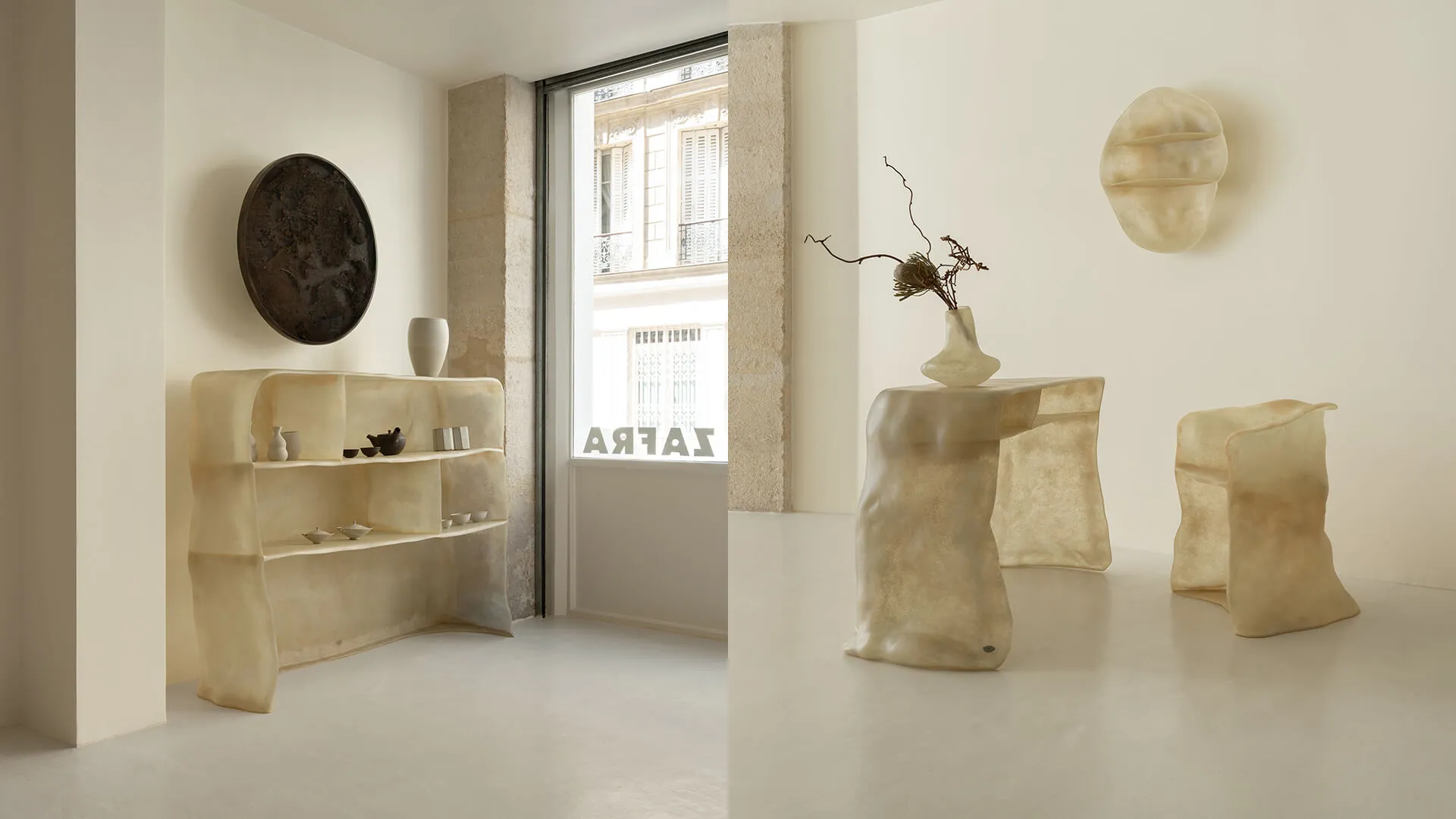 La mati&egrave;re avant le nom: Galerie Philia and Espace Meyer Zafra at Paris Design Week