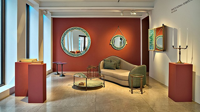 Francis Sultana x Roberto Ruspoli unveil the Villa Giulia furniture at David Gill Gallery