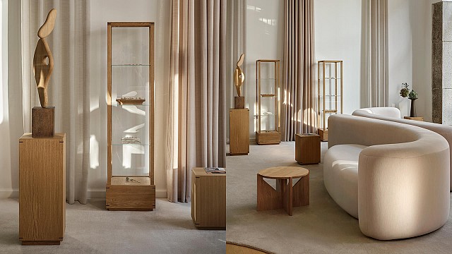 Framing craft and refinement in the AKVA Jewellery Showroom by Kristina Dam Studio