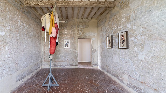 Same Old, Same Old by Berlinde De Bruyckere conveys the human condition