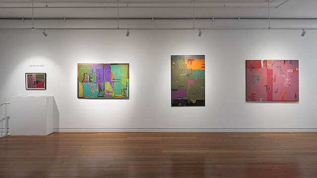 Exploring painting as both subject and process with John Tun Sein at Aicon