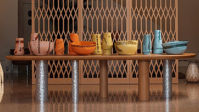 Nada Debs launches WA Collective with the Traces ceramic collection by Lina Shamma