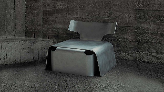 Rooted Flows Low Chair