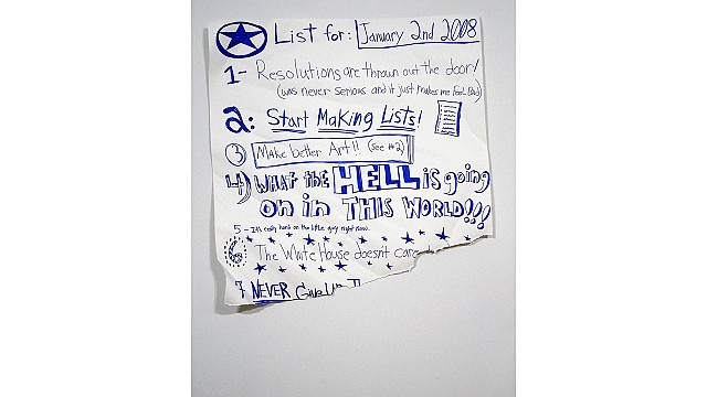 List for January 2