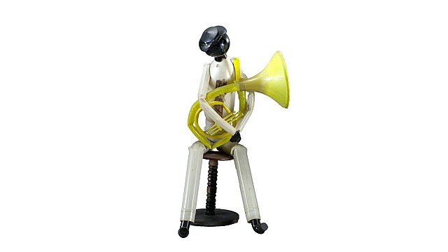 Yellow Tuba Player