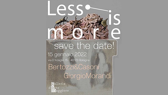 "Giorgio Morandi and Bertozzi & Casoni - Less is more