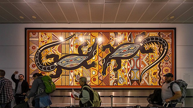 Kingsford Smith International Airport, Sydney &ndash; artwork