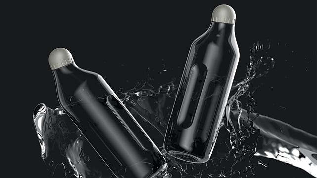Michael Young creates a water bottle you can interact with
