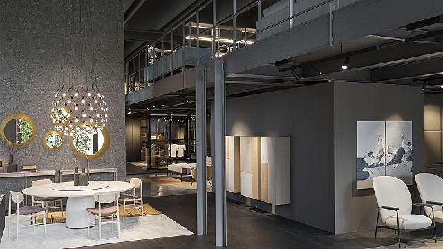 Piero Lissoni orchestrates a new set-up for Lema's Alzate Brianza showroom