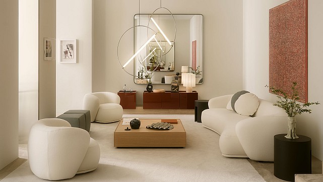Meridiani adorns Salone del Mobile 2024 with iconic designs and novelties