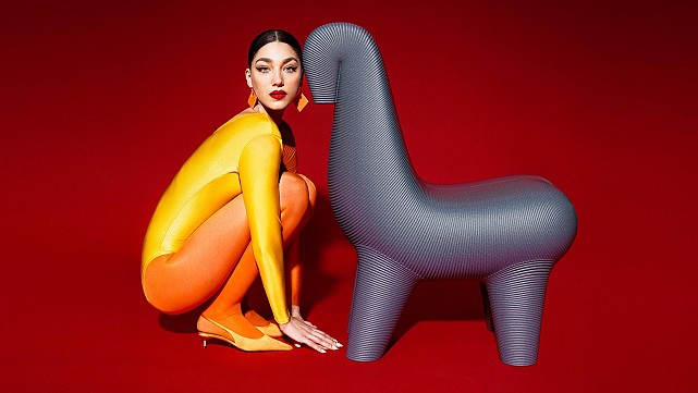 Satyendra Pakhalé presents his noted 'Ghoda Chair' at Salone de Mobile 2024