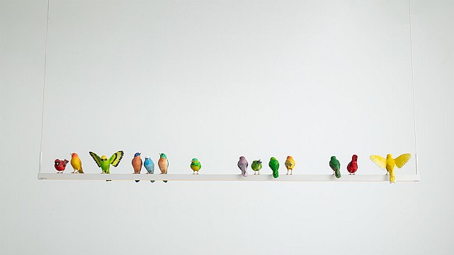 Neon Bird Lamp, 2021