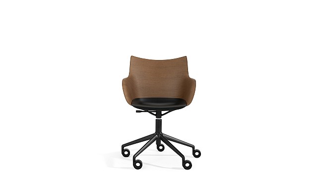 Q &frasl; Wood Armchair