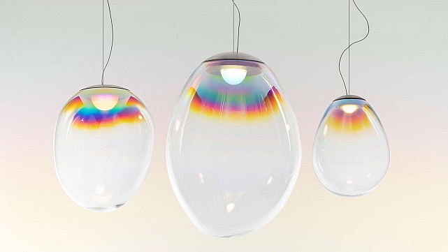 Stellar Nebula Suspension Lamp