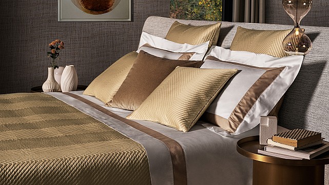 Luxury Herringbone Decorative Pillow