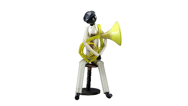 Yellow Tuba Player