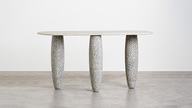 Sgraffito Console