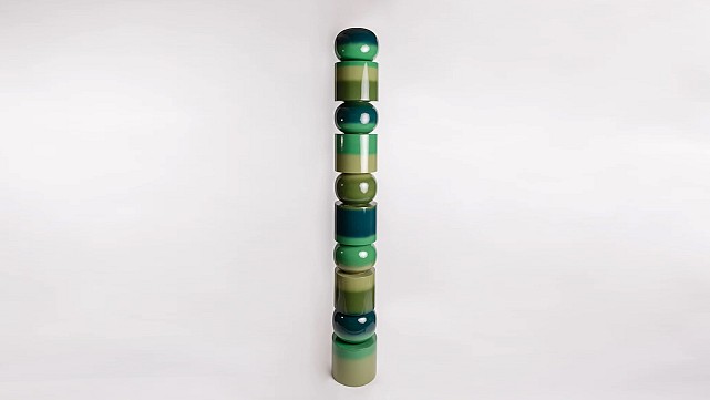 Green Grad Sculpture