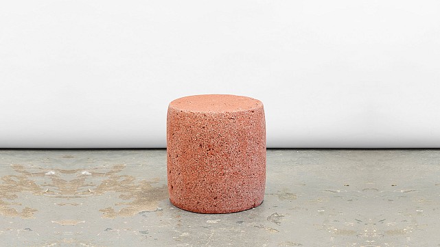 Stool in Rosy Pink Granite , 2025