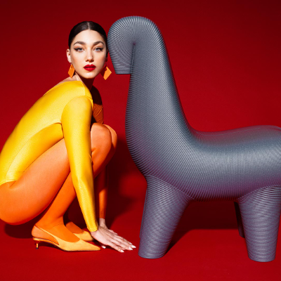 Satyendra Pakhalé presents his noted 'Ghoda Chair' at Salone de Mobile 2024