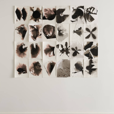 Zimra Beiner foregrounds the visible traces of making in Eating the Floor at HB381 gallery